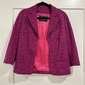 VINTAGE Versus by Gianni Versace Polka Dot Blazer